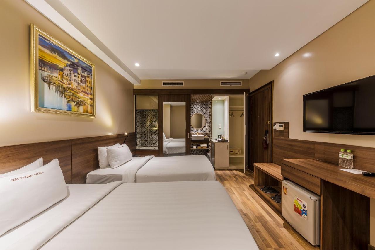 הו צ'י מין סיטי Sunflower Luxury Hotel מראה חיצוני תמונה