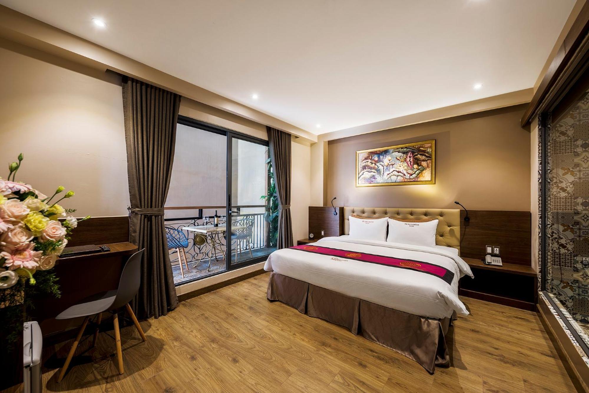 הו צ'י מין סיטי Sunflower Luxury Hotel מראה חיצוני תמונה