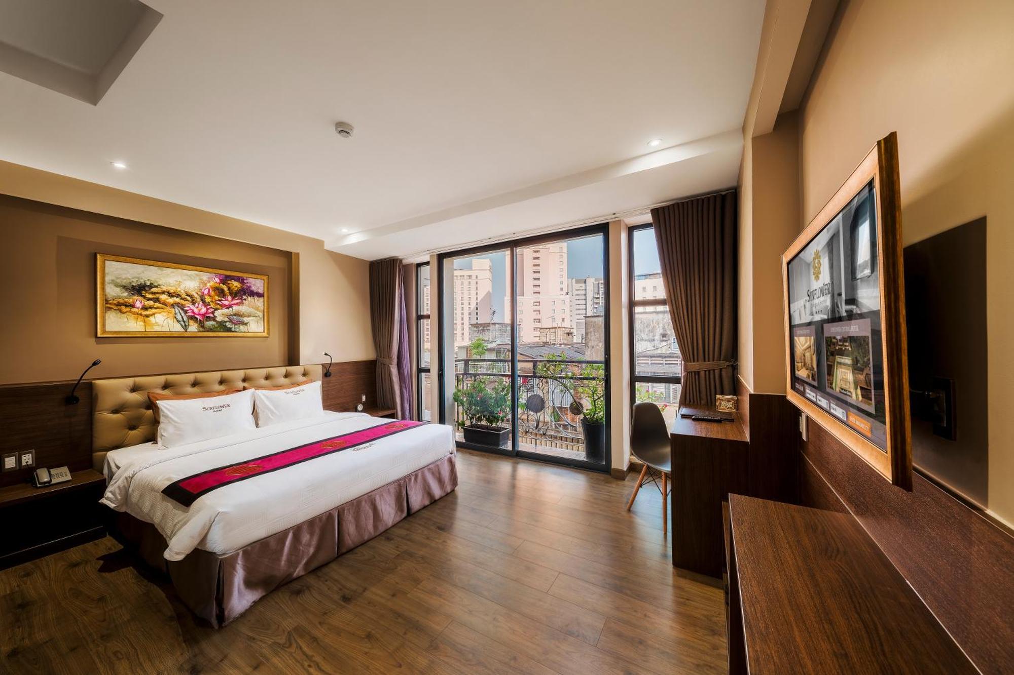 הו צ'י מין סיטי Sunflower Luxury Hotel מראה חיצוני תמונה